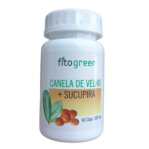 CANELA DE VELHO COM SUCUPIRA - FITOGREEN - 60 C�PSULAS